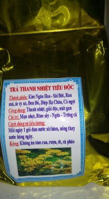 10 túi lọc trọng lượng 250g