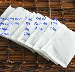 10 túi lọc trọng lượng 250g